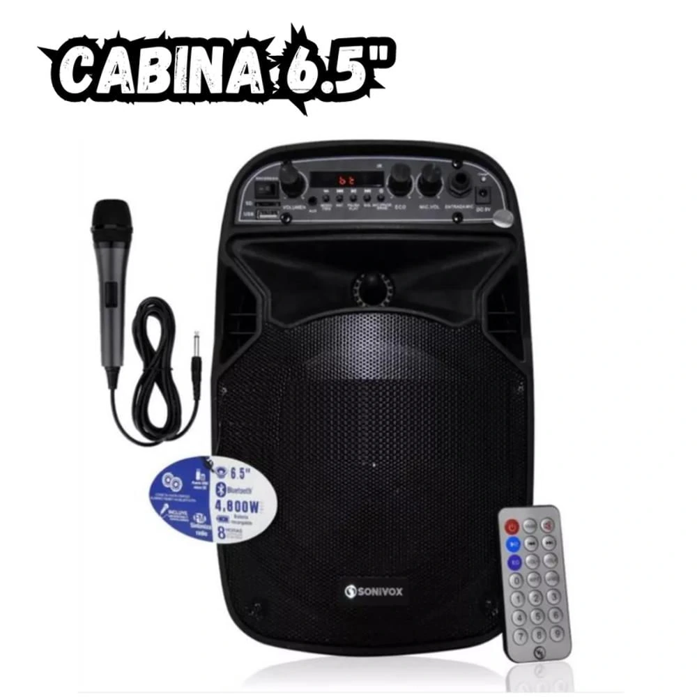 CABINA SONIVOX 6.5" 1862